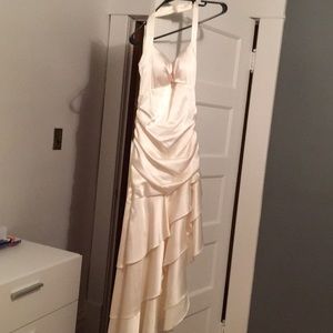 Beautiful vintage hi-lo halter dress Size medium